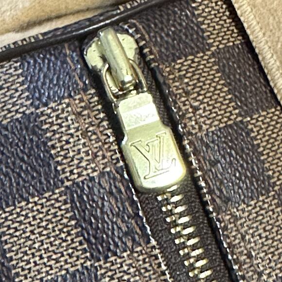 Louis Vuitton Damier Ebene Papillon 26 Handbag Vintage 2004 Dust Bag, Box, COA - Picture 9 of 16